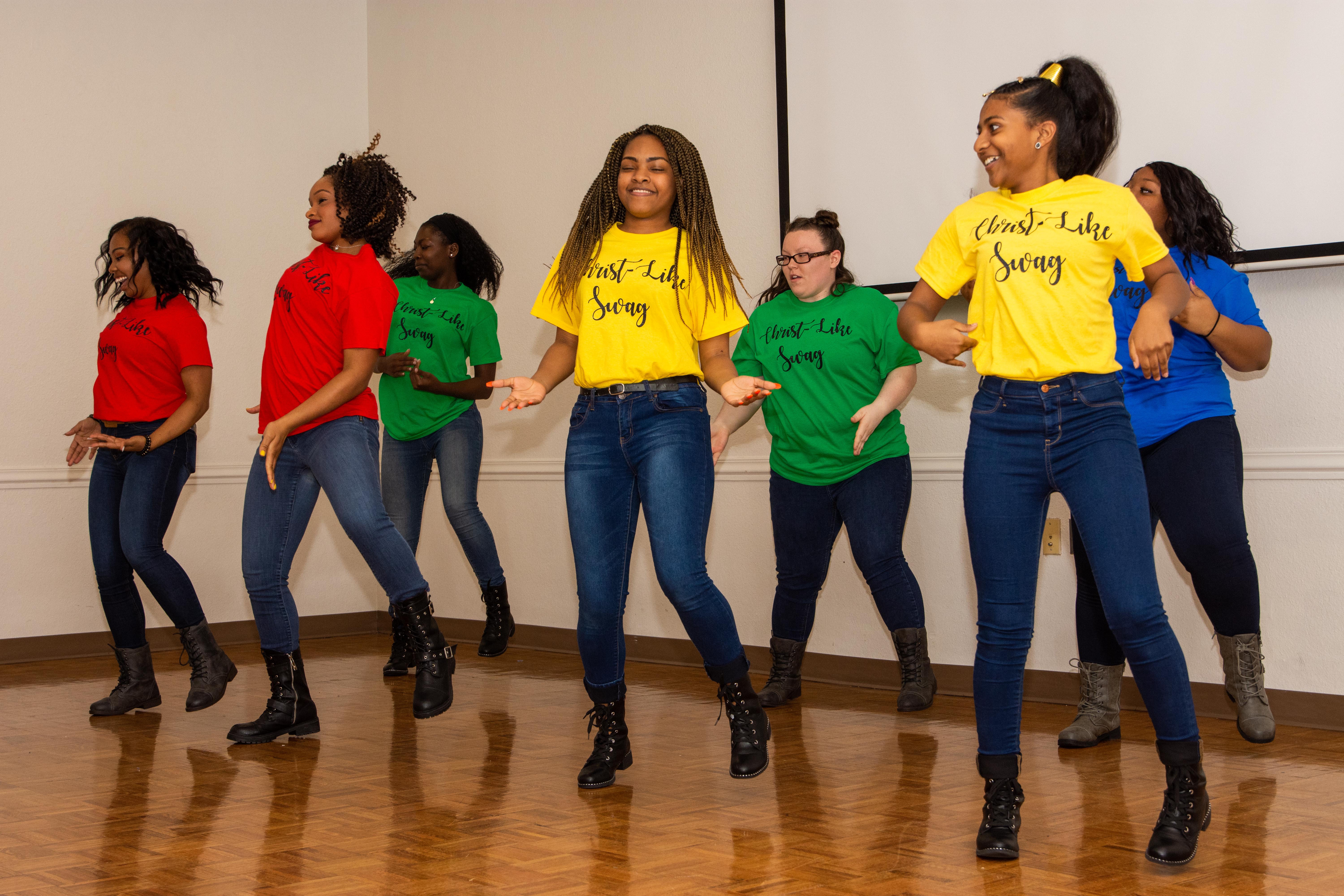 EKM Ministries youth dancing in worship